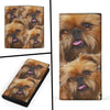 Lovely Brussels Griffon Print Women's Leather Wallet