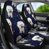 Bichon Frise Patterns Print Car Seat Covers