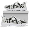 Japanese Chin On Designer Print Running Shoes