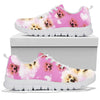 Pomeranian Dog Print Sneakers