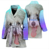 Coton de Tulear Dog Print Women's Bath Robe