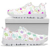 Paws and Floral Print Sneakers