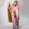 Cute Himalayan guinea pig Print Hooded Blanket