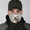 Pit Bull Terrier Print Face Mask- Limited Edition