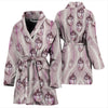 Alusky Dog Print Women's Bath robe