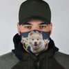 Lovely Samoyed Print Face Mask