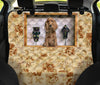 Cocker Spaniel Floral Print Pet Seat Covers