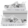 American Pit Bull Terrier On White Print Running Shoes