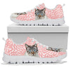 Cute Ojos Azules Cat Print Sneakers