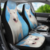 Bull Terrier Dog Print Car Seat Covers