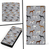 Pointer Dog Print Women's Leather Wallet