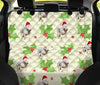 Bull Terrier Christmas Patterns Print Pet Seat Covers