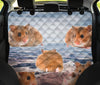 Winter White Dwarf Hamster Print Pet Seat Covers