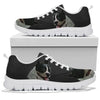 Boston Terrier On Dark Print Running Shoes For Women