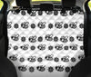 Bee White Patterns Print Pet Seat Covers