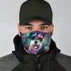 Miniature Schnauzer Print Face Mask- Limited Edition