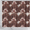 Lagotto Romagnolo Dog Print Shower Curtain