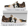 Bernedoodle Print Running Shoes