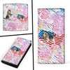 Cute Beagle Dog Print Women's Leather Wallet