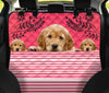 Cute Golden Retriever Print Pet Seat covers