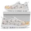 Manx Cat Patterns Print Sneakers