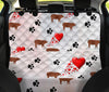 Duroc Pig Love Patterns Print Pet Seat Covers