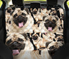 Pug Pattern Print Pet Seat Covers