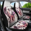 Dalmatian Dog Watercolor Art Print Car Seat Covers