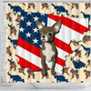 [AI Generated] Chihuahua From Pennsylvania Patterns Print Shower Curtains