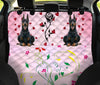 Doberman Pinscher With Rose Print Pet Seat Covers