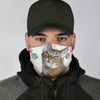 Lovely Abyssinian Cat Print Face Mask