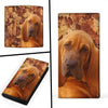 Bloodhound Print Women's Leather Wallet