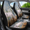 Chianina Cattle (Cow) Print Car Seat Covers