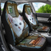 Cute Burmilla Cat Print Car Seat Covers