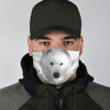 Cute Samoyed Print Face Mask