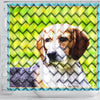 Lovely Beagle Dog Art Print Shower Curtains