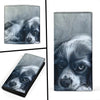 Cute Cavalier King Charles Spaniel Print Women's Leather Wallet