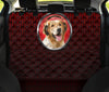 Golden Retriever With Headphone Print Pet Seat Covers