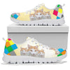 Cute Turkish Van Cat Print Sneakers