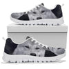 Shiba Inu Dog On Black Print Running Shoes