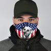 Dalmatian Dog Print Face Mask