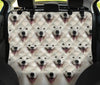 Samoyed Pattern Print Pet Seat Covers