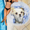 Chihuahua Dog Art Print Limited Edition Beach Blanket