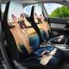 French Bulldog Print Car Seat Covers