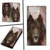 Belgian Shepherd Print Women's Leather Wallet