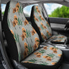 Bloodhound Dog Patterns Print Car Seat Coves