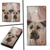 Cute Chinook Dog Print Women's Leather Wallet