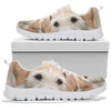 Cute Irish Wolfhound Print Running Shoes