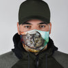 Exotic Shorthair Colorful Print Face Mask