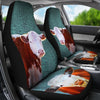 Hereford Cattle (Cow) Print Car Seat Covers